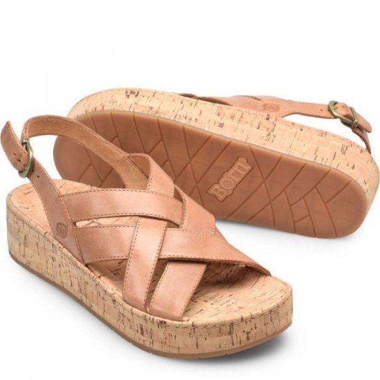 Born Shoes Canada | Women's Shona Sandals - Cuoio (Brown) - Click Image to Close