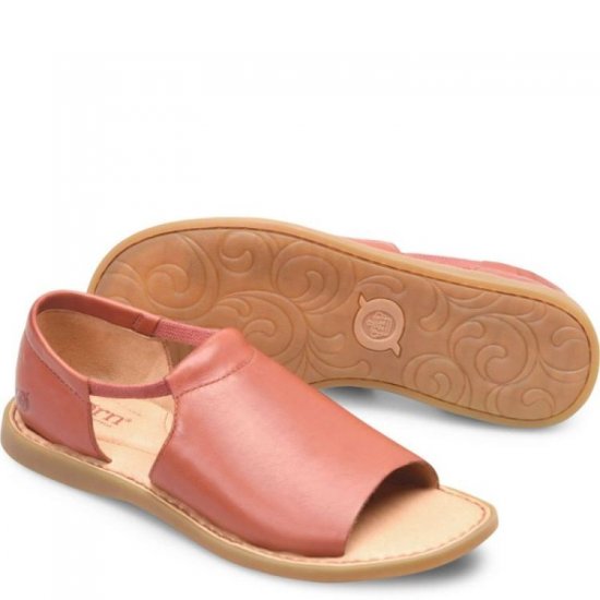 Born Shoes Canada | Women's Cove Modern Sandals - Red Mattone (Red) - Click Image to Close