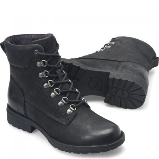 Born Shoes Canada | Women's Codi Boots - Black - Click Image to Close