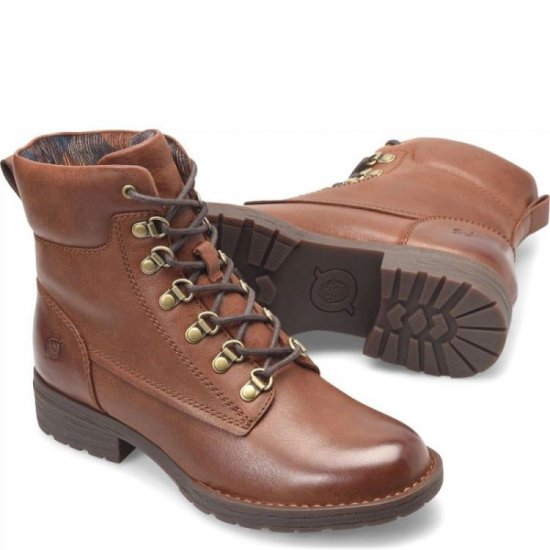 Born Shoes Canada | Women's Codi Boots - Sorrel Brown (Brown) - Click Image to Close