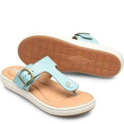 Born Shoes Canada | Women's Jules Sandals - Turquoise Aqua (Green)