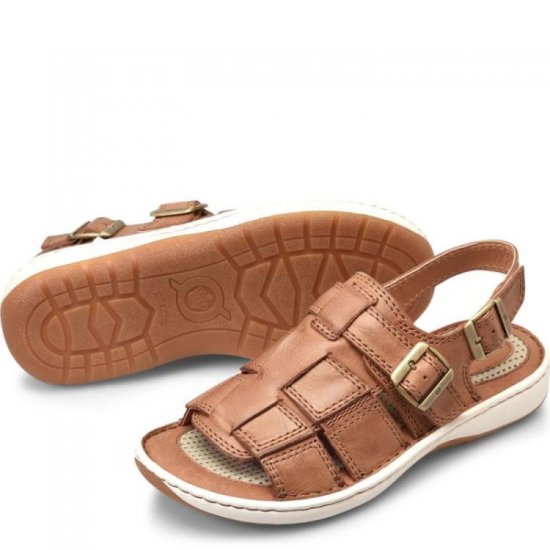 Born Shoes Canada | Men's Miguel Sandals - Terra (Brown) - Click Image to Close