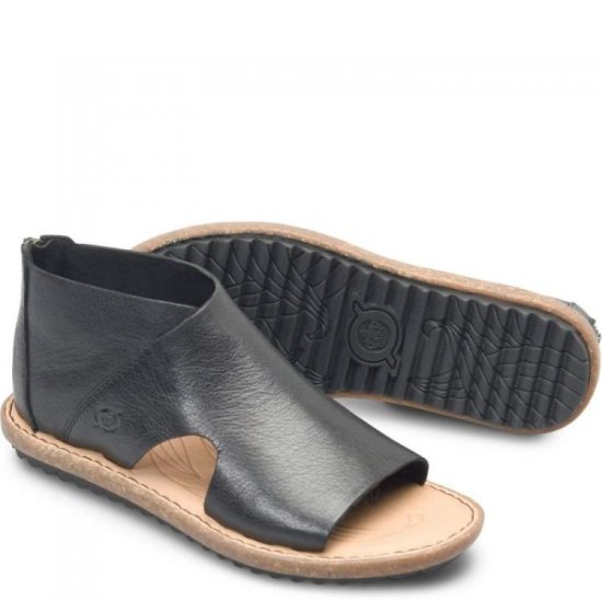 Born Shoes Canada | Women's Maren Sandals - Black - Click Image to Close